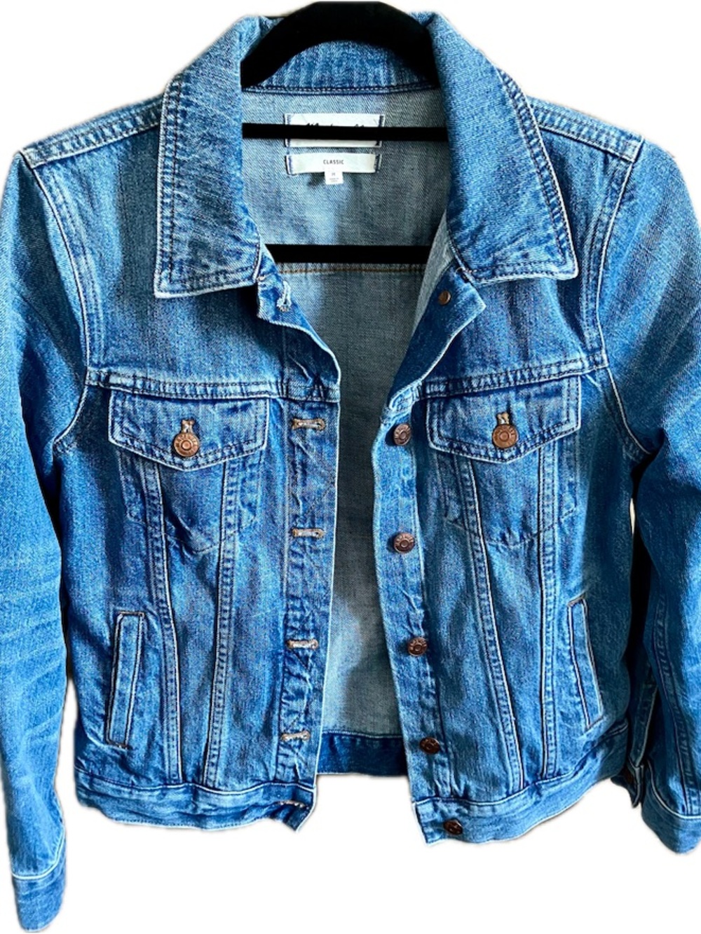 Madewell Blue Denim Jean Jacket